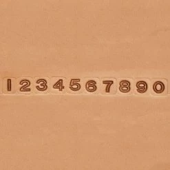 Stamp Set,Number,1/4",OpenFace -Hand Tools Store 011 1110.SLC .03