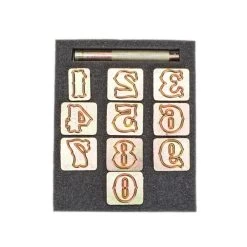 Stamp Set,Number,1",Standard -Hand Tools Store 011 813400.SLC .3
