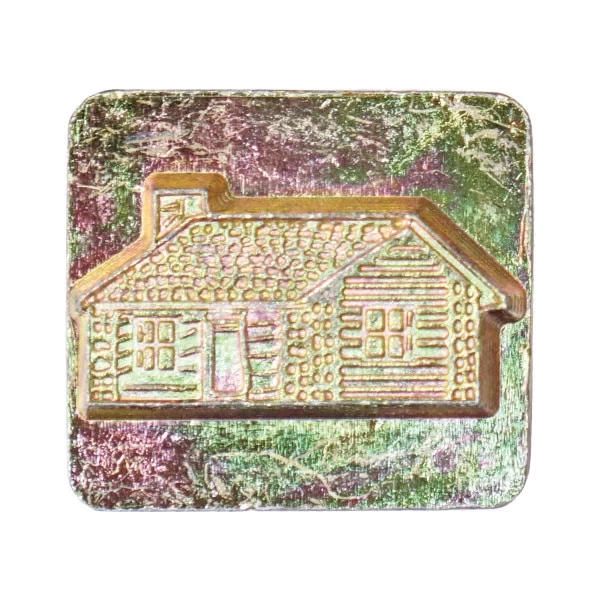 3D Stamp - Log Cabin 4 3D Stamp - Log Cabin - Image 2