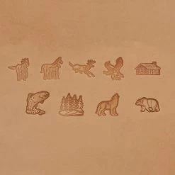3D Wildlife Stamping Tool Set