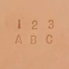 Stamp Set,Alphabet/Number,1/4" -Hand Tools Store 28 813700.SLC .01
