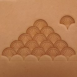 SN Stamping Tool - 195 Small Scallop W/ Border -Hand Tools Store 932 195.SLC .03