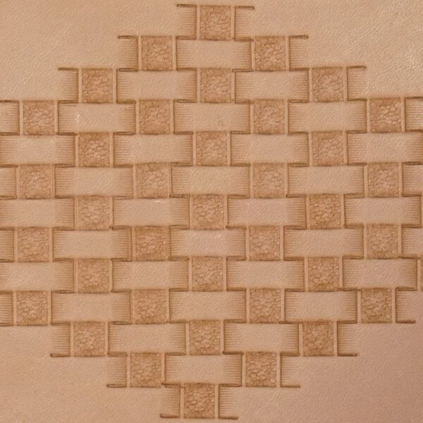 SN Stamping Tool - 48 Tumbled Basketweave 4 SN Stamping Tool - 48 Tumbled Basketweave - Image 2