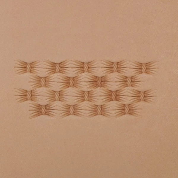 SN Stamping Tool - 581-3 Tufted Basketweave 4 SN Stamping Tool - 581-3 Tufted Basketweave - Image 2