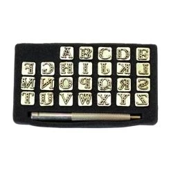 Fancy Craftmaster Alphabet Stamp Set -Hand Tools Store HDW002.SLC .03