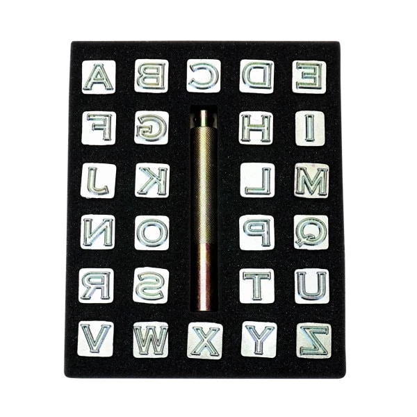 Open Face Craftmaster Alphabet Stamp Set 5 Open Face Craftmaster Alphabet Stamp Set - Image 3
