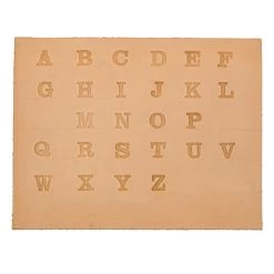 Block Craftmaster Alphabet Stamp Set -Hand Tools Store HDW004.SLC .2