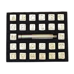 Block Craftmaster Alphabet Stamp Set -Hand Tools Store HDW004.SLC .3